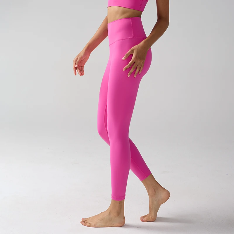 High-Waist-Yoga-Leggings Nacktgefühl 2