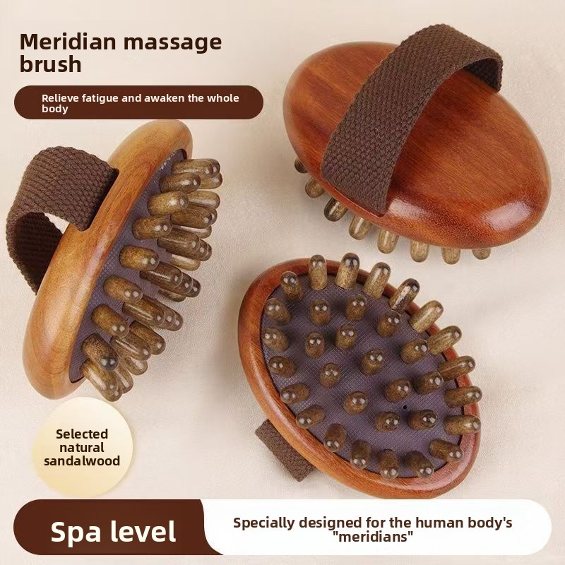Sandelholz-Massagegerät für Kopfhaut und Körper 3