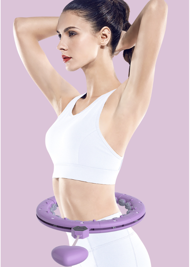 Gewichtierter Fitnessreifen mit digitalem Zähler 3