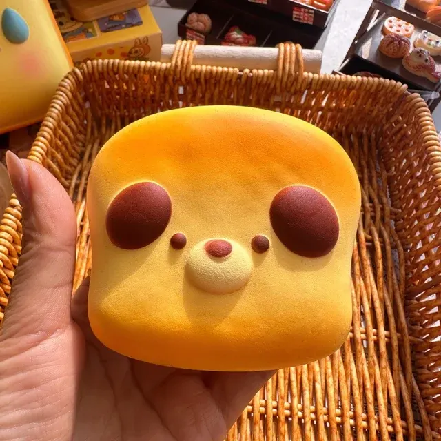 Brot-Squishy, langsam steigend, Stressabbau 4