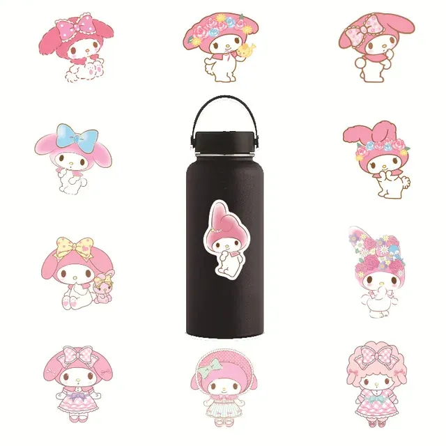 40 Stück Sanrio My Melody Notizbuch-Sticker 4