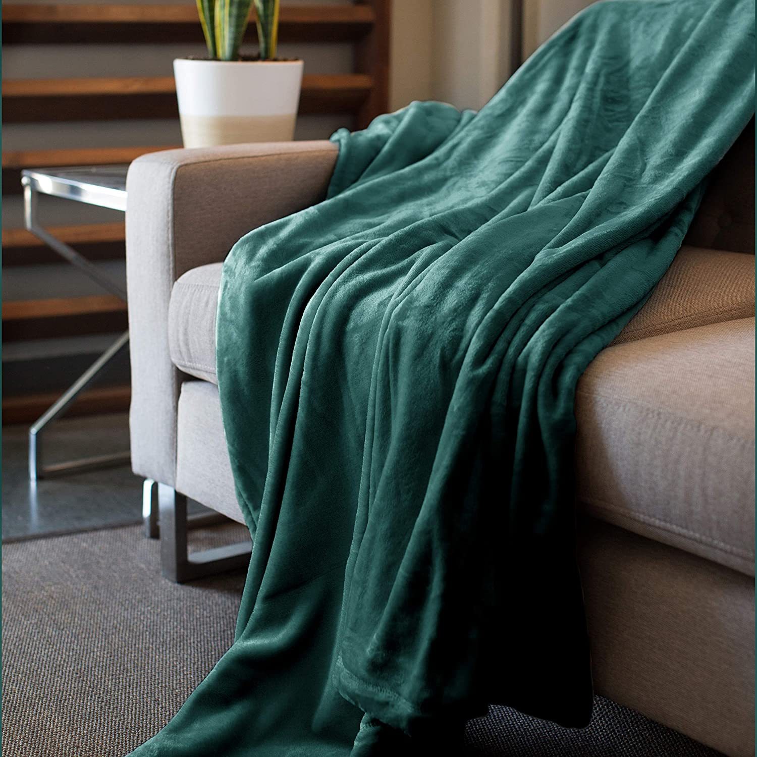 Super weiche Fleece-Kuscheldecke fürs Bett 2