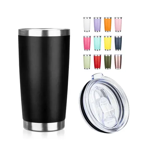 Vakuum-Edelstahl-Tumbler 20oz mit Magnetdeckel
