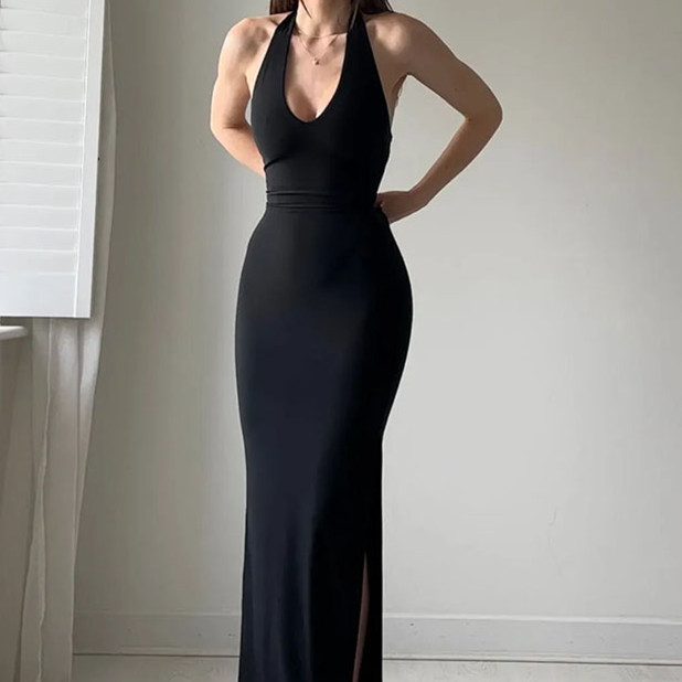 Schlitzkleid