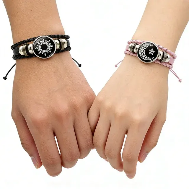 Leuchtend Paararmband 4
