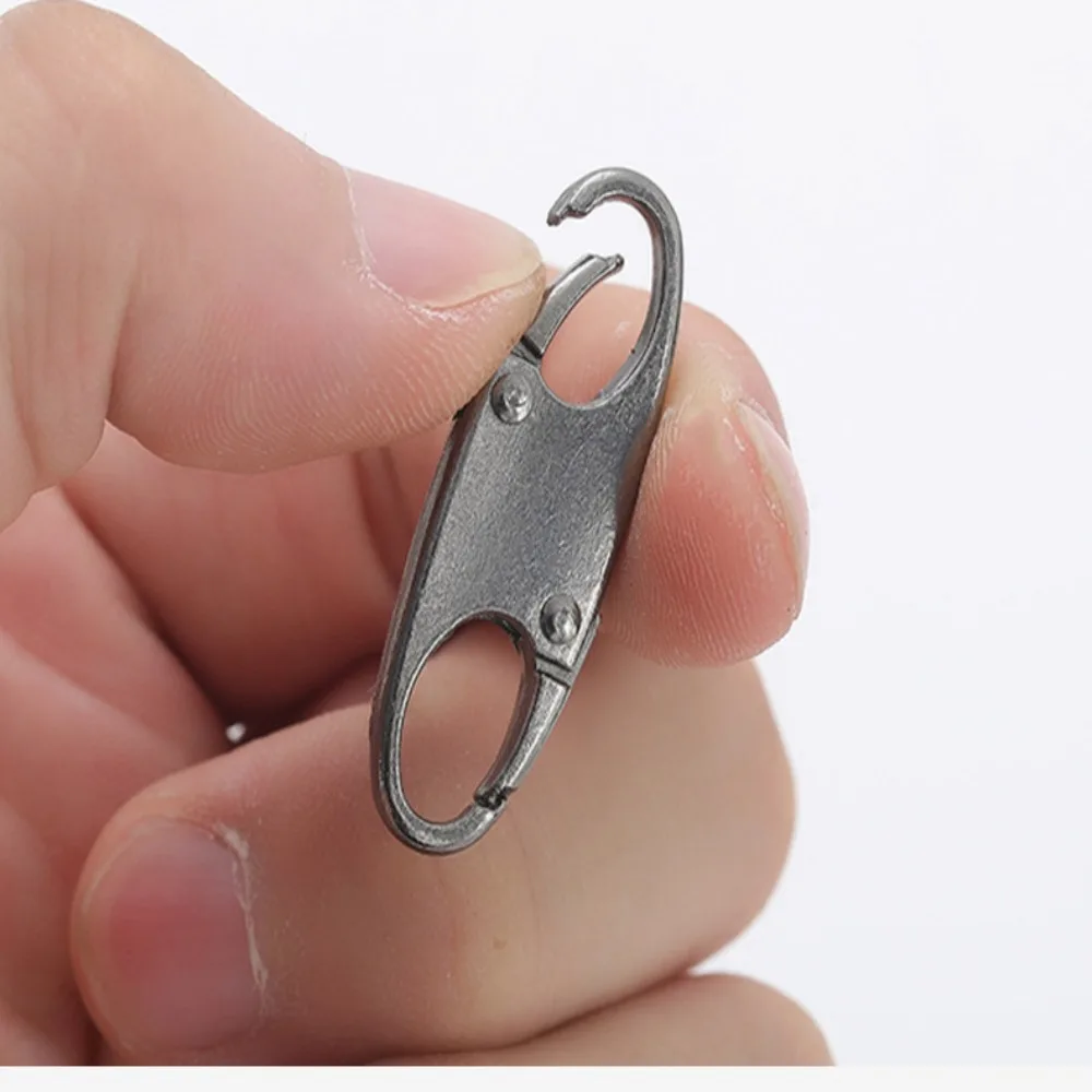 Silberne Edelstahl-S-Haken für Rucksäcke 3