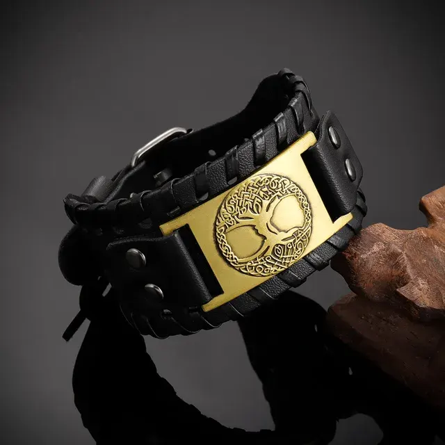 Wikinger-Lederarmband 3