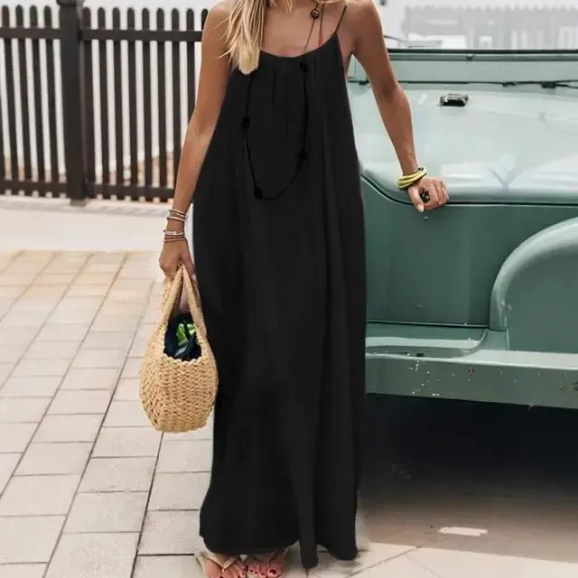 Träger-Strand-Maxikleid 4