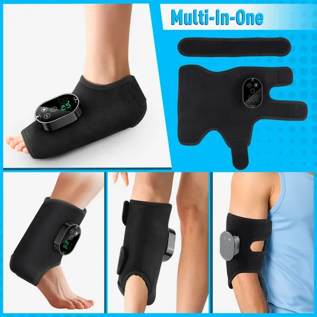 3-in-1 Knöchel-Waden-Fußmassagegerät mit Wärme 4