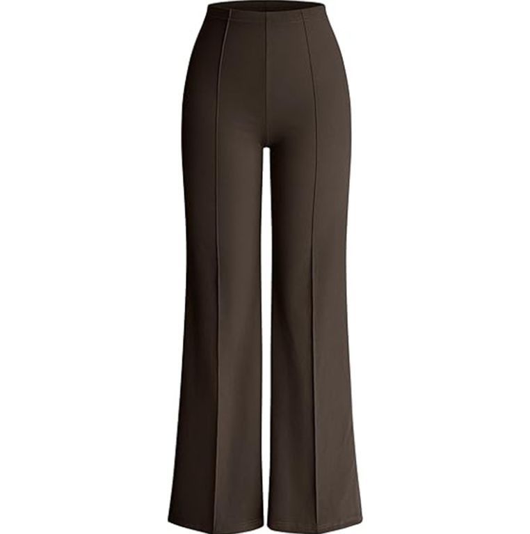 Hose mit weitem Bein High Waist 2