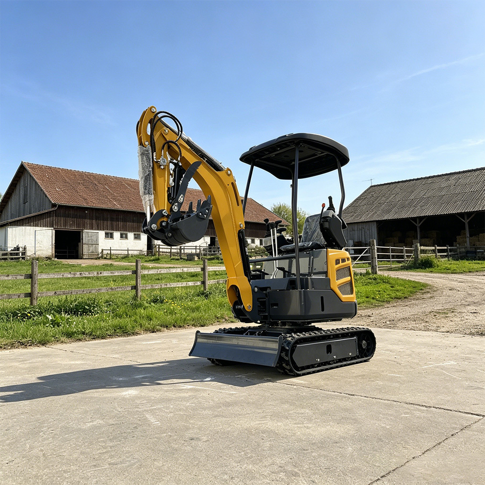 Mini-Bagger 1,6 Tonnen mit Gummiketten 3