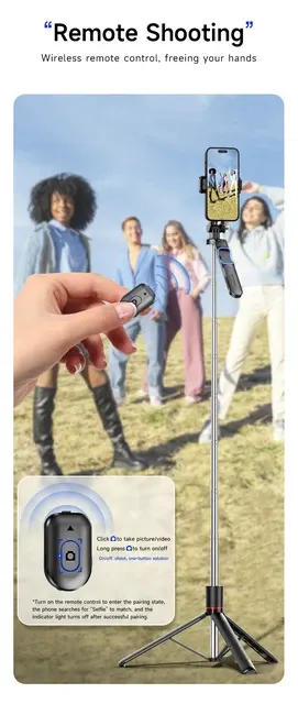 Selfie-Stick mit Stativ 4