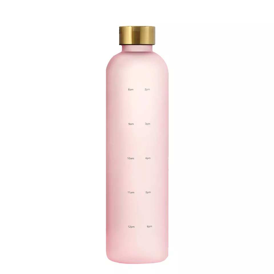 1000ml Glasflasche mit Zeitmarkierung 2