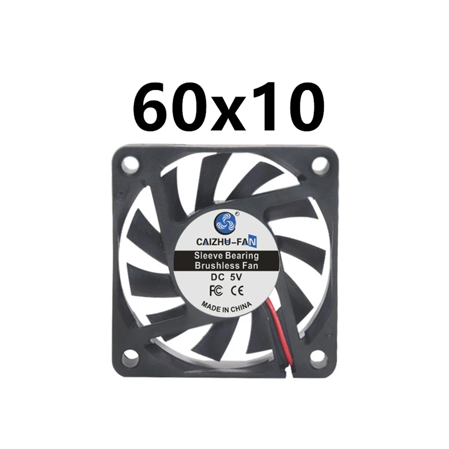 Leiser bürstenloser 2-Pin-PC-Gehäuselüfter 4