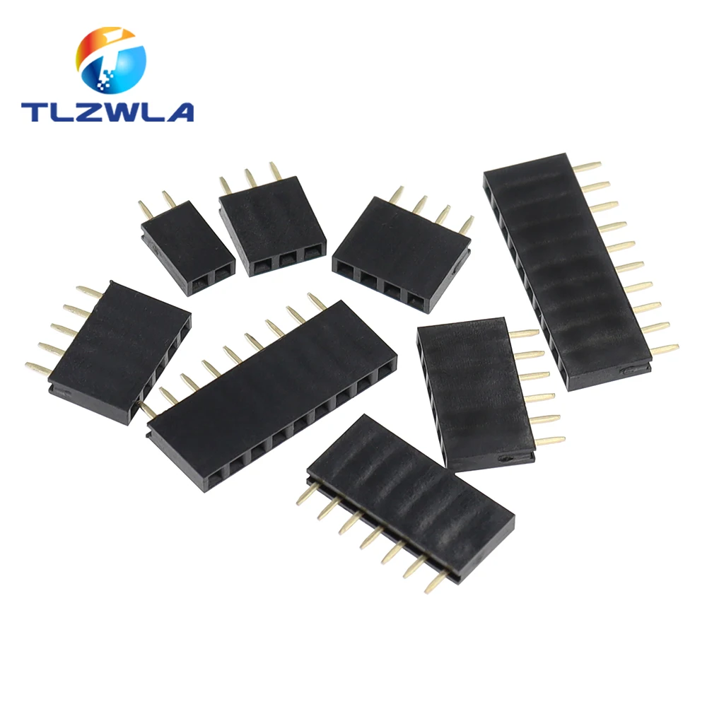 Einreihige Pfostenleiste 2,54 mm, 2–40 Pin 2