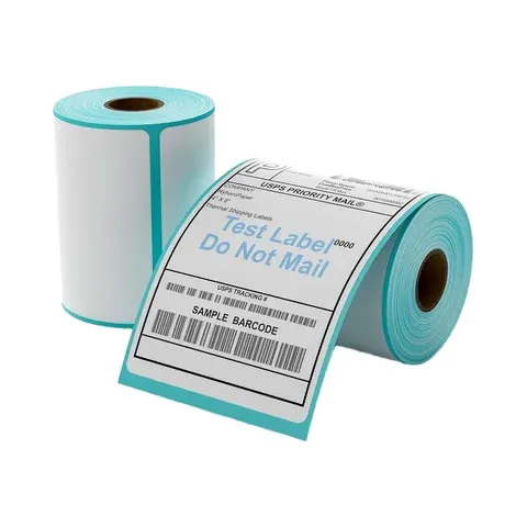 Thermo-Versandetiketten auf Rolle