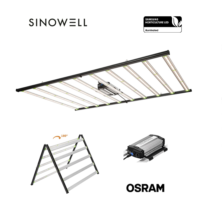 Vertikalfarm LED Pflanzenlampe 800W 4