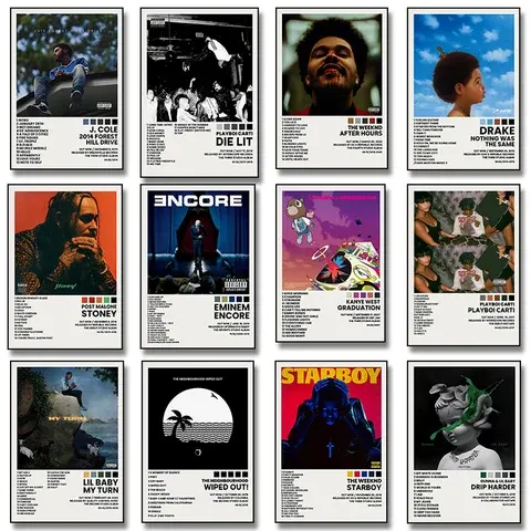 Musik-Album-Poster