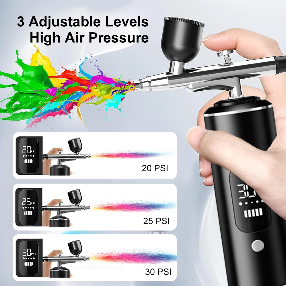 Airbrush-Set mit Kompressor 3