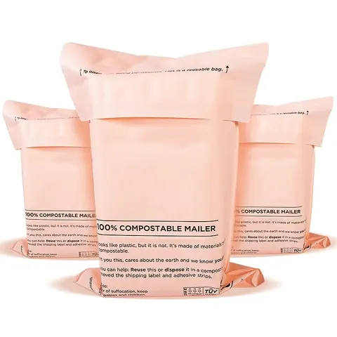 Kompostierbare Versandtasche ohne Polsterung